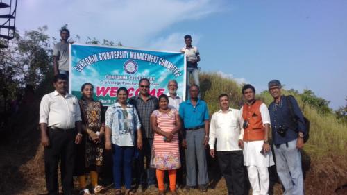 BMC members with dignatories at Furamdongor, Maina - Curtorim on 2nd Oct. 2018
