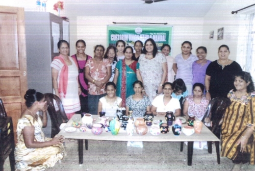 Entrepreneurship Development Program for Economic Empowerment of Women & Social Justice Org. by Curtorim Union Mahila Mandal to support MDGs (2000 - 2015)