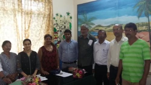 GIPARD Faculty, Resource Person, BDO with Sarpanch & VDC Members of VP Curtorim and VP Rachol at Curtorim