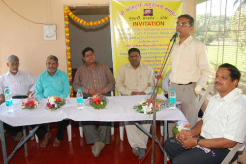 Inaugral of Community Hall at Shantadurga Temple Curtorim