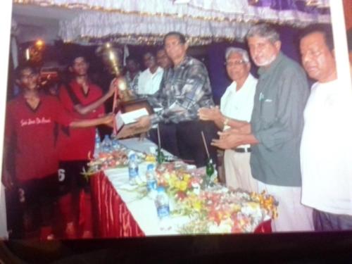 Promotion of Sports by VP Curtorim - Panchayat Cup Finals Org. by Maina Sports Club, Curtorim